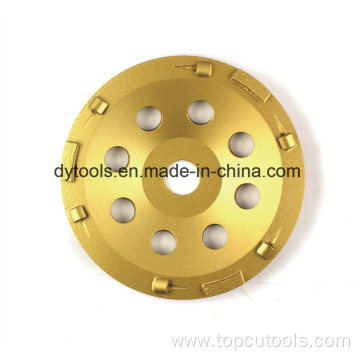 Silver Welded PCD Grinding Cup Wheel with 5/8-11 Connection